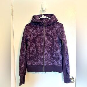 Lululemon Scuba Hoodie- Stretch Rose Herringbone